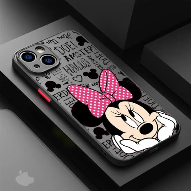 Capinha Iphone Mickey e Minnie - Case de Alta Proteção e Resistência