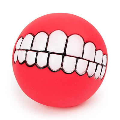 2 pcs Bola de Pet com Dentes Engraçados - DentaPlay
