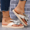 Sandália FlowerLace | Personalidade Com Delicadeza e Estilo Único