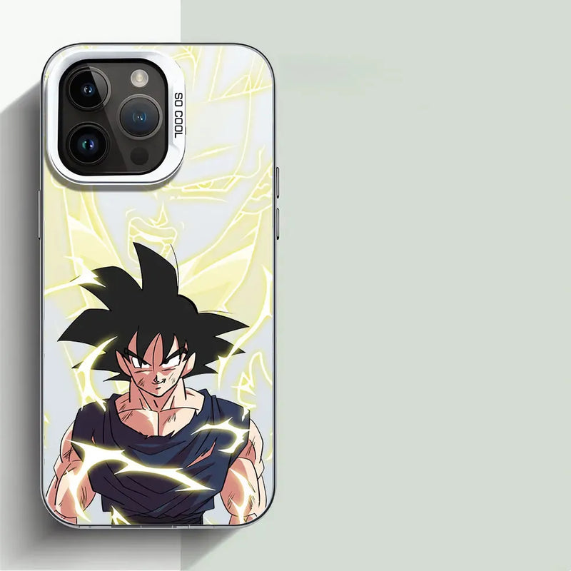 Capinha Iphone Dragon Ball Raios - Case de Ata Proteção e Resistência