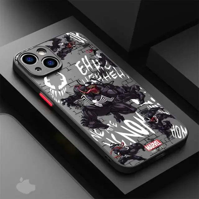 Capinha de Celular para Iphone em Silicone Marvel Quadrinhos Homem-Aranha