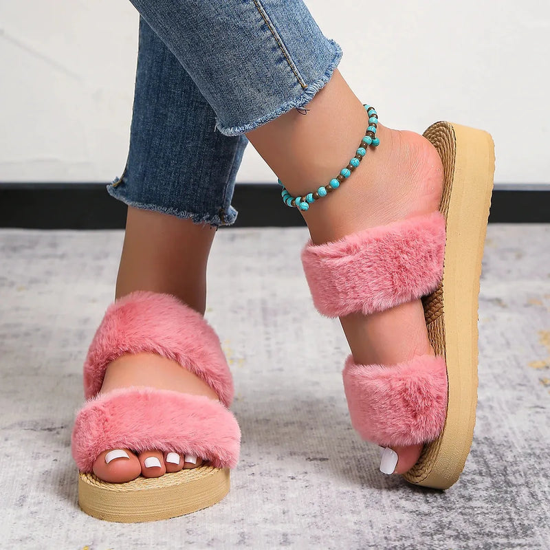 Sandália Slide Penelope - Com Plush Extremamente Macio e Confortável | Para Combinar Com Seu Estilo Charmosa