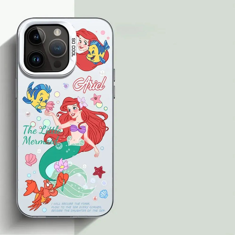 Capinha Iphone Princesas da Disney - Case de Alta Proteção e Resistência