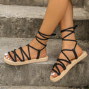 Sandália Gladiadora Flow - Design Exclusivo Tendência 2024