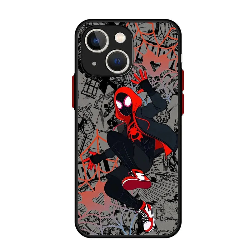Capinha Iphone Aranhaverso Marvel - Case de Alta Proteção e Resistência