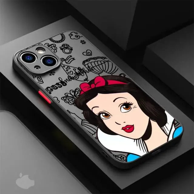 Capinha de Celular para Iphone Disney Princesas