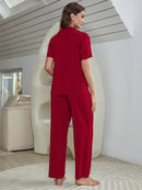Pijama Feminino Red Woman - Conjunto | Tecido Leve e Confortável