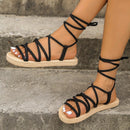 Sandália Gladiadora Flow - Design Exclusivo Tendência 2024