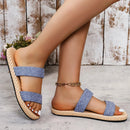 Sandália Slide MaréJeans | Design Versátil para Toda Ocasião