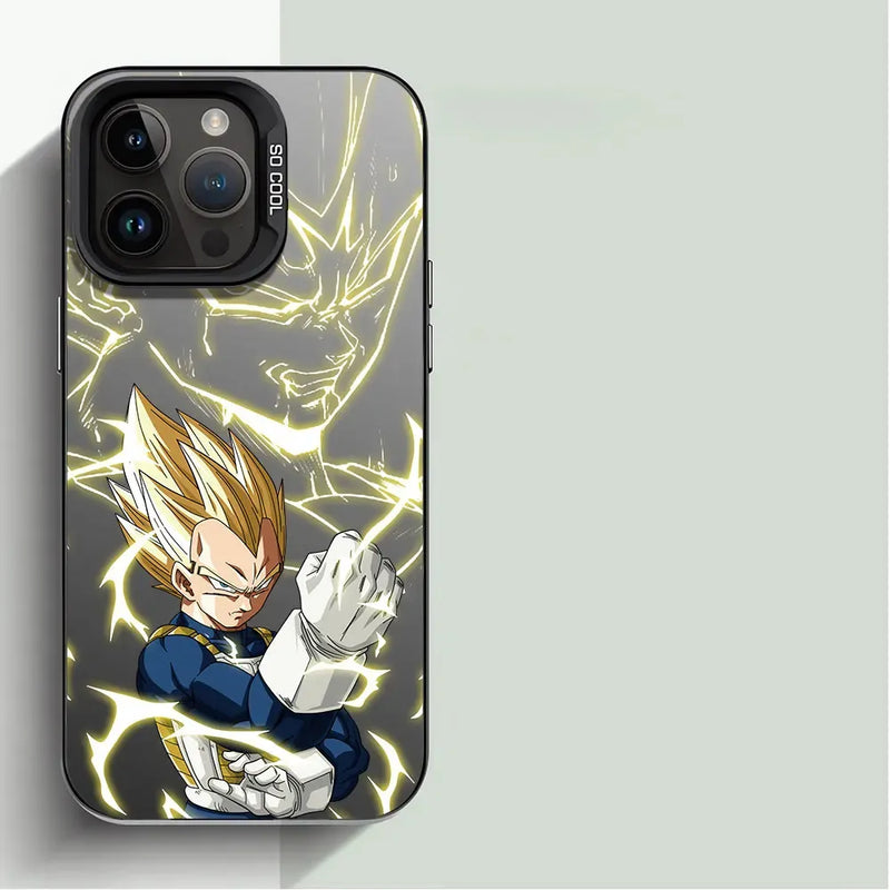 Capinha Iphone Dragon Ball Raios - Case de Ata Proteção e Resistência