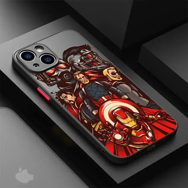 Capinha Iphone Marvel Homem de Ferro - Case de Alta Proteção e Resistência