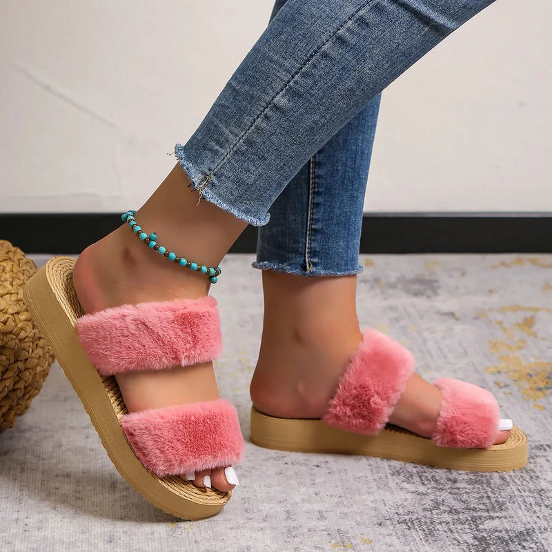 Sandália Slide Penelope - Com Plush Extremamente Macio e Confortável | Para Combinar Com Seu Estilo Charmosa