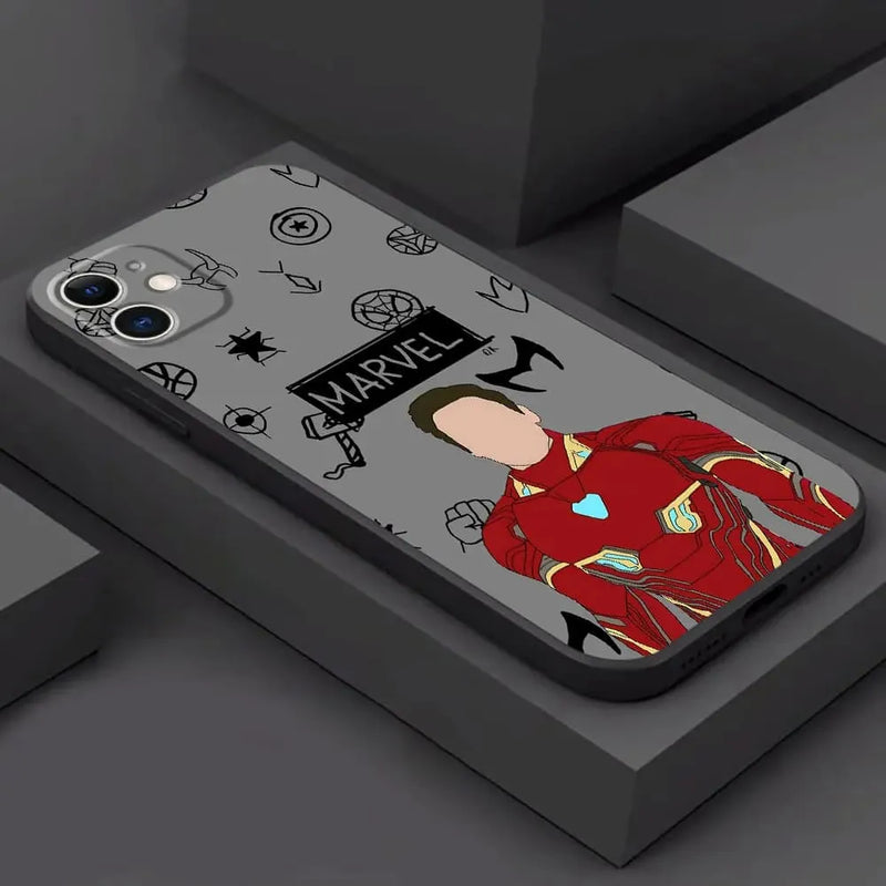 Capinha Iphone Marvel Vingadores - Case de Alta Proteção e Resistência