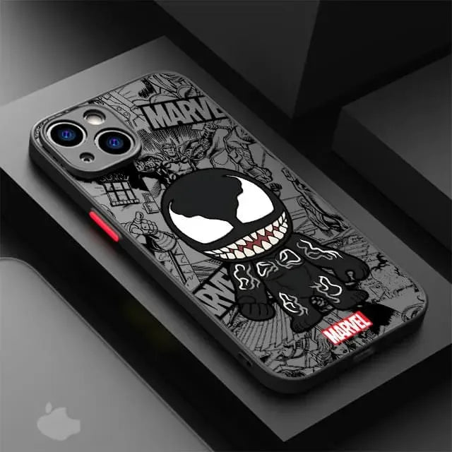 Capinha Iphone Mini Figuras Marvel - Case de Proteção e Alta Resistência