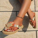 Sandália Sunflower ShineOn - Passos Delicados e Estonteantes Para Um Dia De Sol