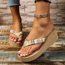 Sandália de Plataforma Rainbow | Tendência 2024: O Melhor para Você