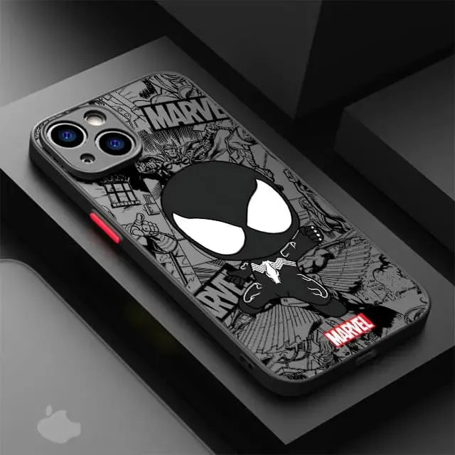 Capinha Iphone Mini Personagens Marvel - Case de Alta Proteção e Resistência