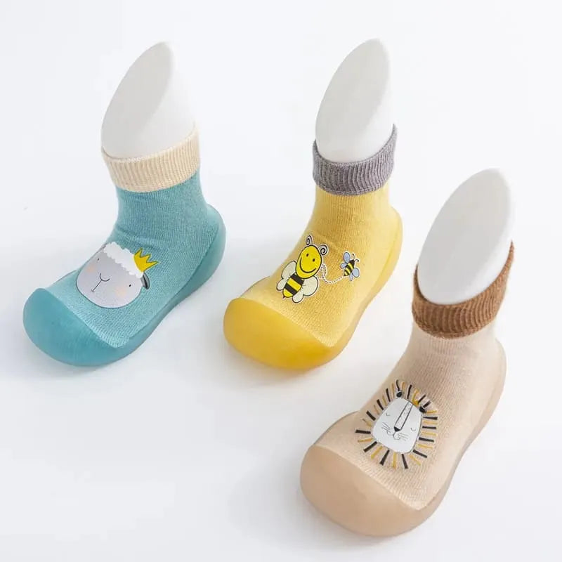 Sapatinho Meia Super Baby Confort - Antiderrapante e confortável