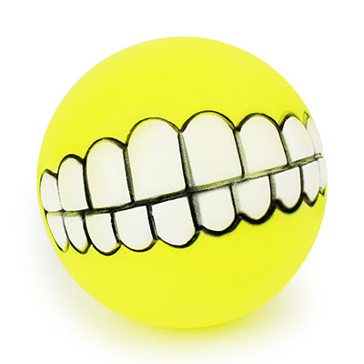 2 pcs Bola de Pet com Dentes Engraçados - DentaPlay