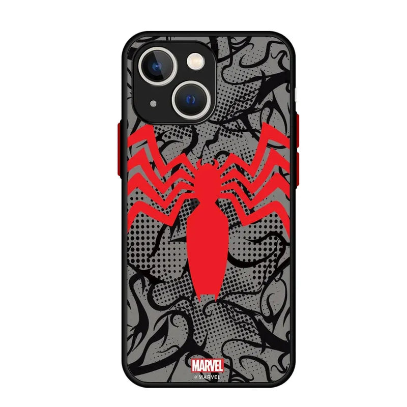 Capinha Iphone Marvel Emblema Venom - Case de Alta Proteção e Resistência