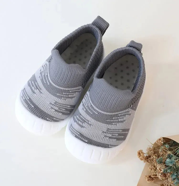 Sapatinho Meia Bebê Conforto - Seguro, macio e bonito