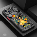Capinha de Celular para Iphone em Silicone Pokémons Mangá