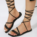 Sandália Gladiadora Rope | Design Exclusivo Coleção 2024