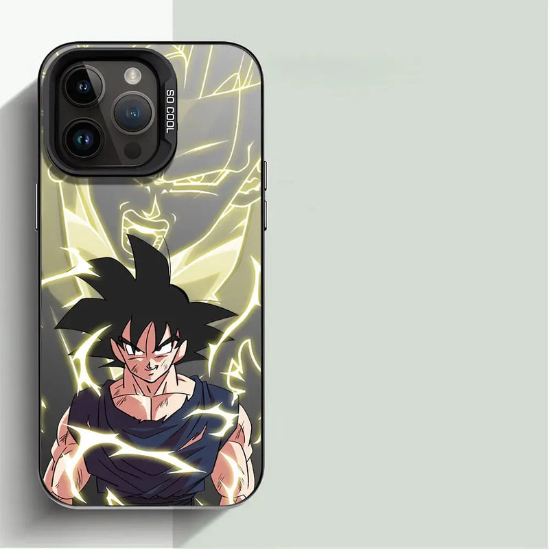 Capinha Iphone Dragon Ball Raios - Case de Ata Proteção e Resistência