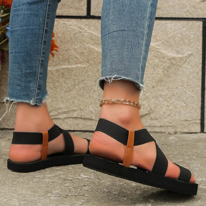 Sandália HeavenlyMesh Com Elásticos Em Fibra Mesh Confortáveis - Beleza e Conforto aos Seus Pés