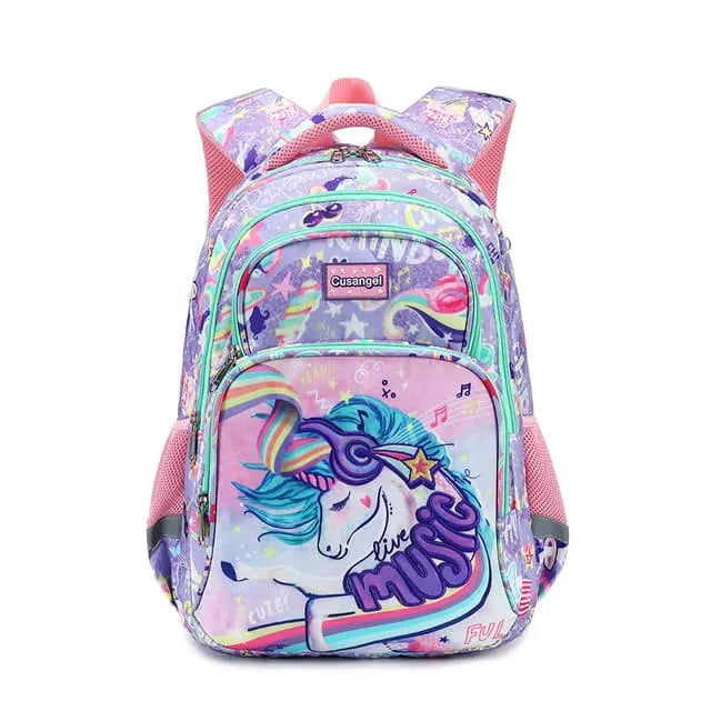 Kit 3 em 1 Escolar Infantil Mochila com Estojo e Lancheira
