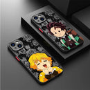 Capinha Iphone Personagens Demon Slayer - Case de Alta Proteção e Resistência