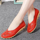 Sapatilha Feminina Anatômica em Couro PU e Respirável Harmony