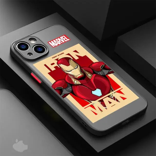 Capinha Iphone Marvel Homem de Ferro - Case de Alta Proteção e Resistência