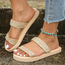 Sandália RáfiaLove - Feita Com Fibras Naturais | Encantador e Sofisticado