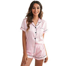 Pijama Feminino Night Lover - Conjunto BabyDoll e Shorts Fresquinho De Seda | Tecido Super Macio e Confortável