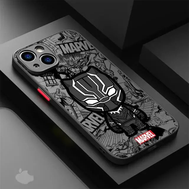 Capinha Iphone Mini Personagens Marvel - Case de Alta Proteção e Resistência