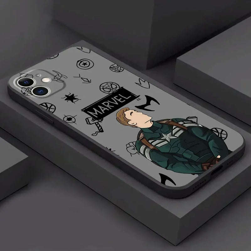 Capinha Iphone Marvel Vingadores - Case de Alta Proteção e Resistência