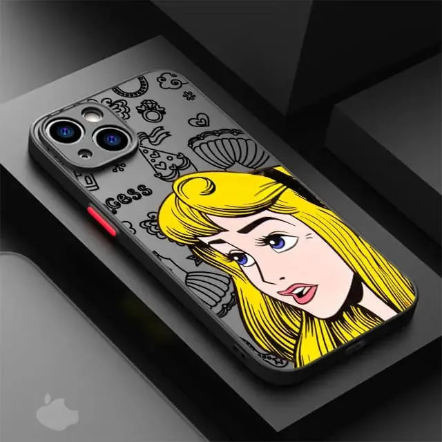 Capinha de Celular para Iphone Disney Princesas