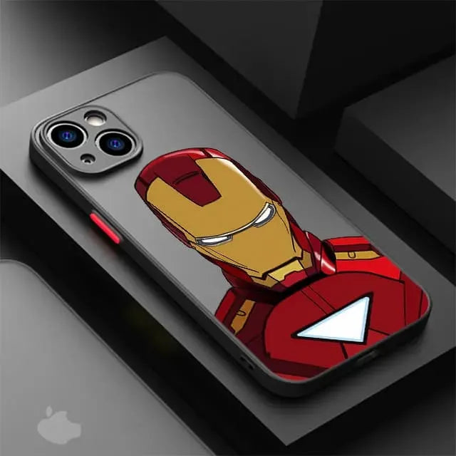 Capinha Iphone Marvel Homem de Ferro - Case de Alta Proteção e Resistência