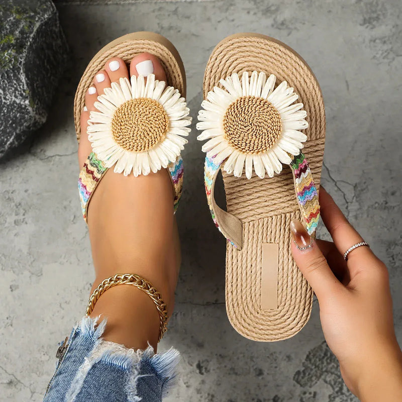 Sandália De Plataforma Sunflower Verão | A Escolha Ideal Para Passear Nos Dias Ensolarados
