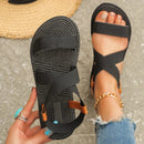 Sandália HeavenlyMesh Com Elásticos Em Fibra Mesh Confortáveis - Beleza e Conforto aos Seus Pés