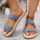 Sandália Slide MaréJeans | Design Versátil para Toda Ocasião