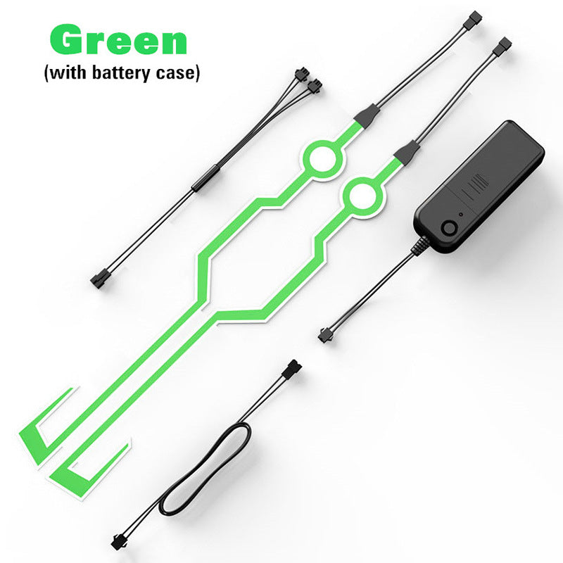 Conjunto de LED para Capacete