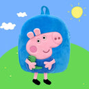 Mochila Infantil Pelúcia Peppa Pig - A Mais Incrível De Toda a Sala De Aula - Toda Feita de Pelinhos