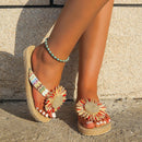 Sandália Sunflower ShineOn - Passos Delicados e Estonteantes Para Um Dia De Sol