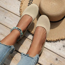 Sapatilha Slip On em Malha Tricô Respirável Sunlit Mirage