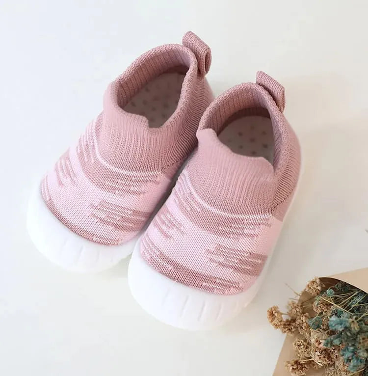 Sapatinho Meia Bebê Conforto - Seguro, macio e bonito