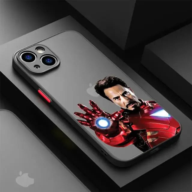 Capinha Iphone Marvel Homem de Ferro - Case de Alta Proteção e Resistência