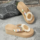 Sandália De Plataforma Sunflower Verão | A Escolha Ideal Para Passear Nos Dias Ensolarados