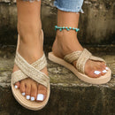 Sandália Sol&Mar - Feita em Fibras De Ráfia Naturais | Charme e Estilo Que Encantam